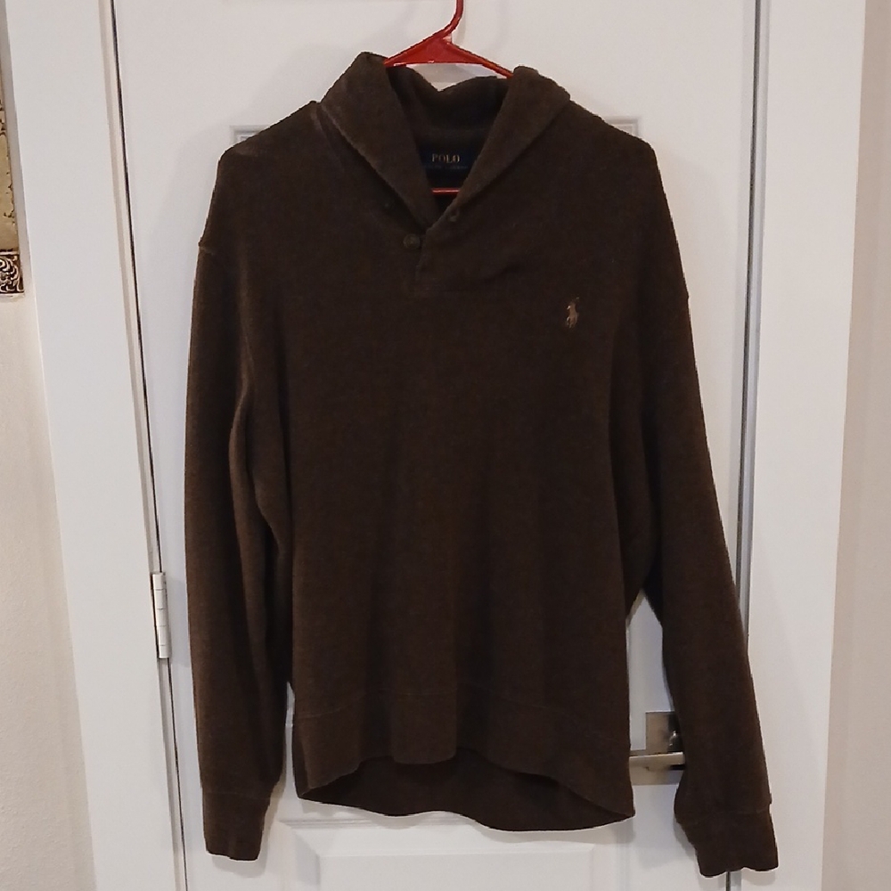 Polo Ralph Lauren Men's Chocolate Brown Sweater
